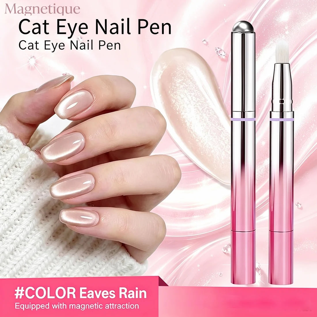 7-In-1 Magnetic Cat Eye Nail Gel Pen Portable