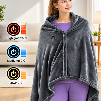 USB Heated Wearable Blanket
