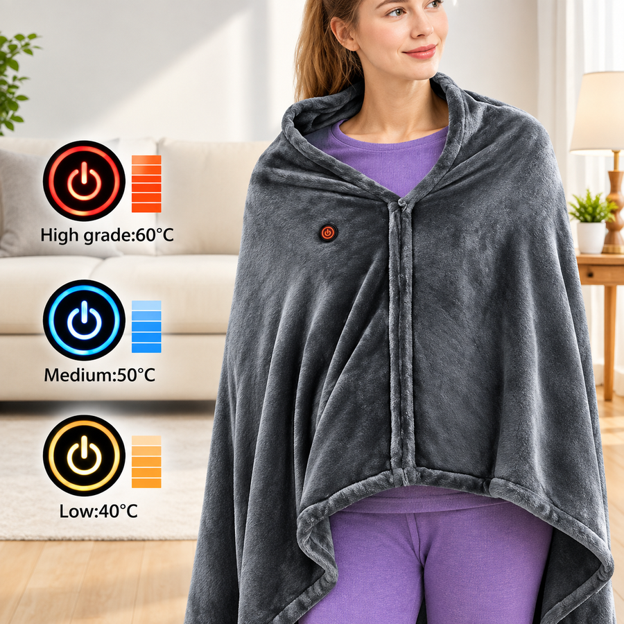 USB Heated Wearable Blanket