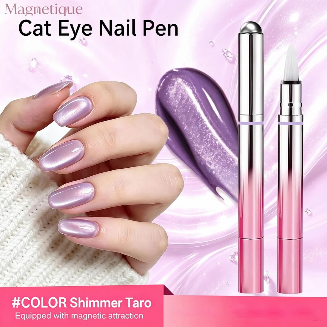7-In-1 Magnetic Cat Eye Nail Gel Pen Portable